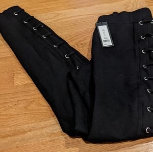 Romeo & Juliet Leggings with side lacing detail